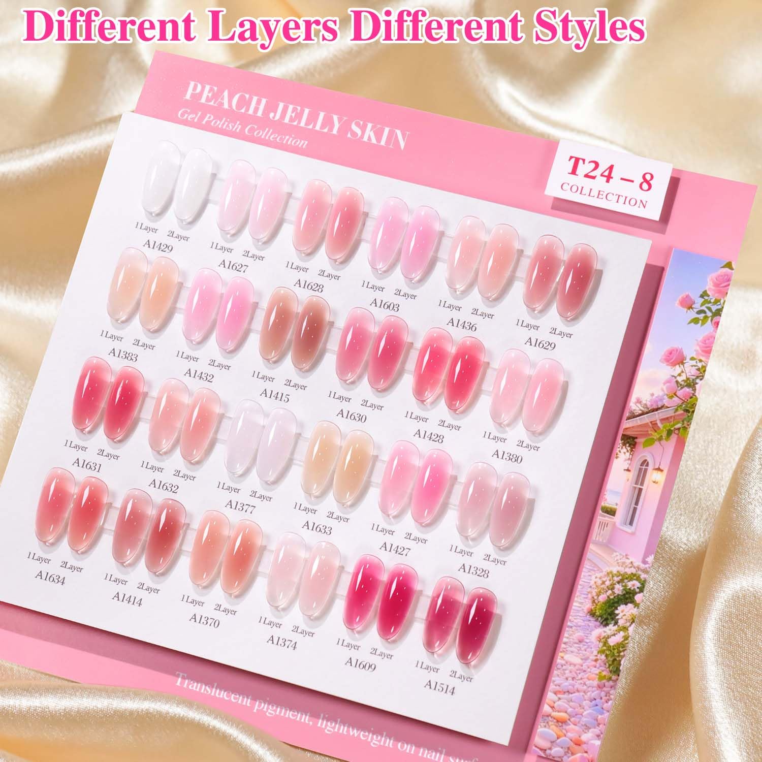 Amazon.com: Double Rhythm 28Pcs 0.5Oz Gel Nail Polish Set Same