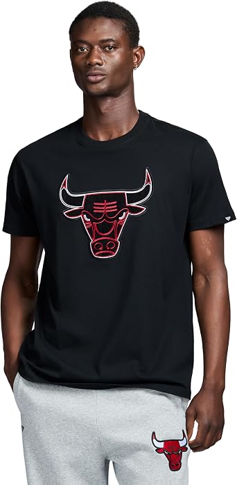 Game 7 NBA Mens Game 7 X NBA Officially Licensed Mens Short Sleeve Oversized Heavyweight Crew Neck Cotton T-Shirt