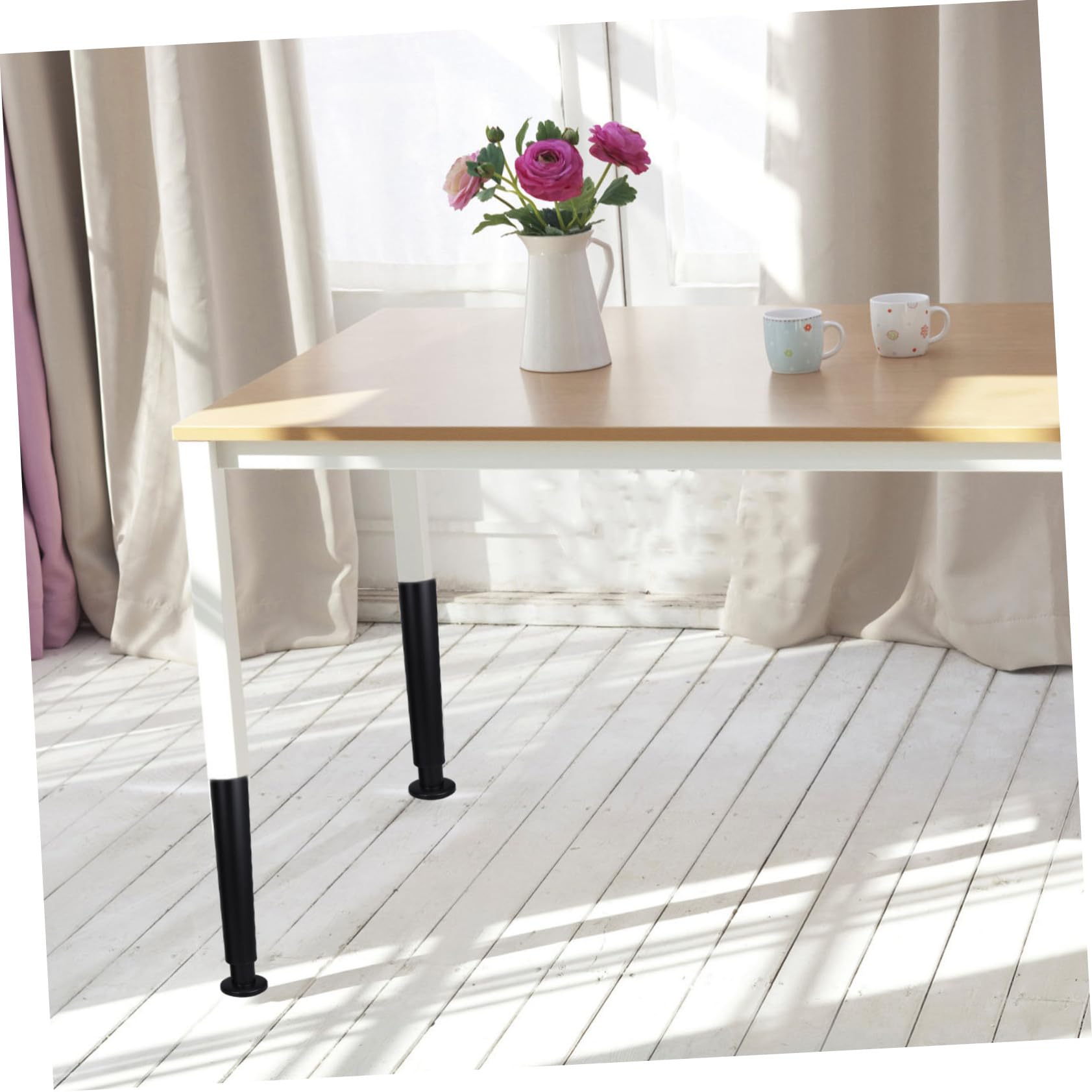 Homoyoyo 4pezzi Supporti Centrali Per Letto Piedini Regolabili Per Telaio Letto Sostituzione Gambe Supporto Per Gambe Regolabili Per Mobili Di Ricambio Per Supporto Sottomaterasso
