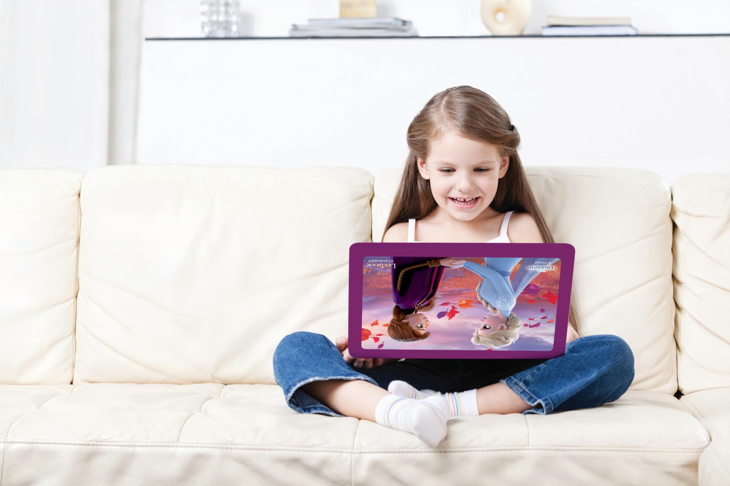 Lexibook Disney Frozen 2 - Computer Portatile educativo bilingue Italiano/Inglese - 124 attività per Un apprendimento Divertente e interattivo - Matematica, logica, Musica, Orologio - JC598FZi5LXB