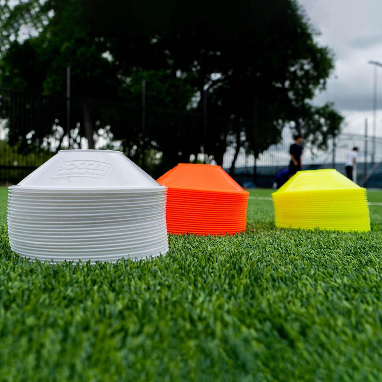 Unique Mini Soccer Cone Set of 20 for Footbal Field Marking, Mini Soccer Cone for Multipurpose use, Sports & Training (Pack of 20)-image-44