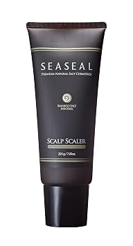 Seaseal BAMBOO SALT Scalp Scaler Shampoo, 200g, with Koreas No.1 Bamboo Salt, gently Massaging to give VOLUME and Refresh to Limp Hair and Scalp