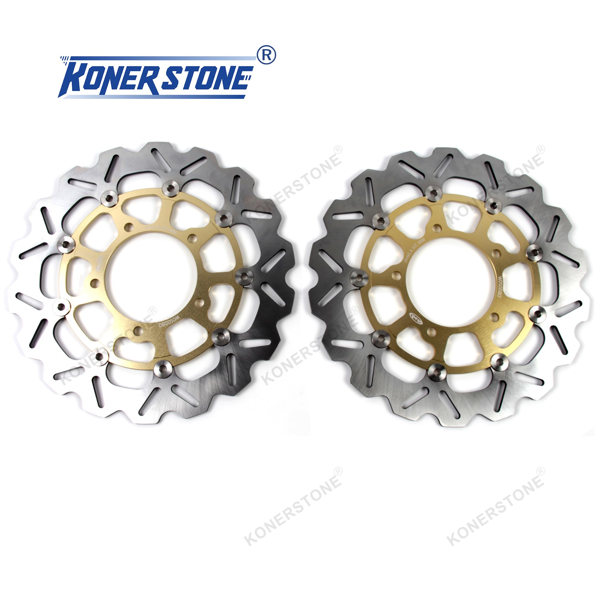Przednie tarcze hamulcowe do Suzuki GSXR 1000 2005-2008 K5 K6 K7 K8 akcesoria zamienne do motocykli GSX R 1000 GSXR1000 GSX R600 lub GSXR 600 GSXR 750 2006 2007