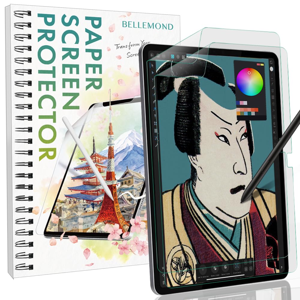 BELLEMOND | The Original Made in Japan Paper Screen Protector for Samsung Galaxy Tab S10 FE Plus / S10 FE +, 2025 (13.1