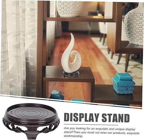 Miniatura 6 de Yardwe 5 soportes de plástico para plantas, base de maceta, soportes de exhibición para pecera, soporte para plantas, jarrón, decoración del hogar,