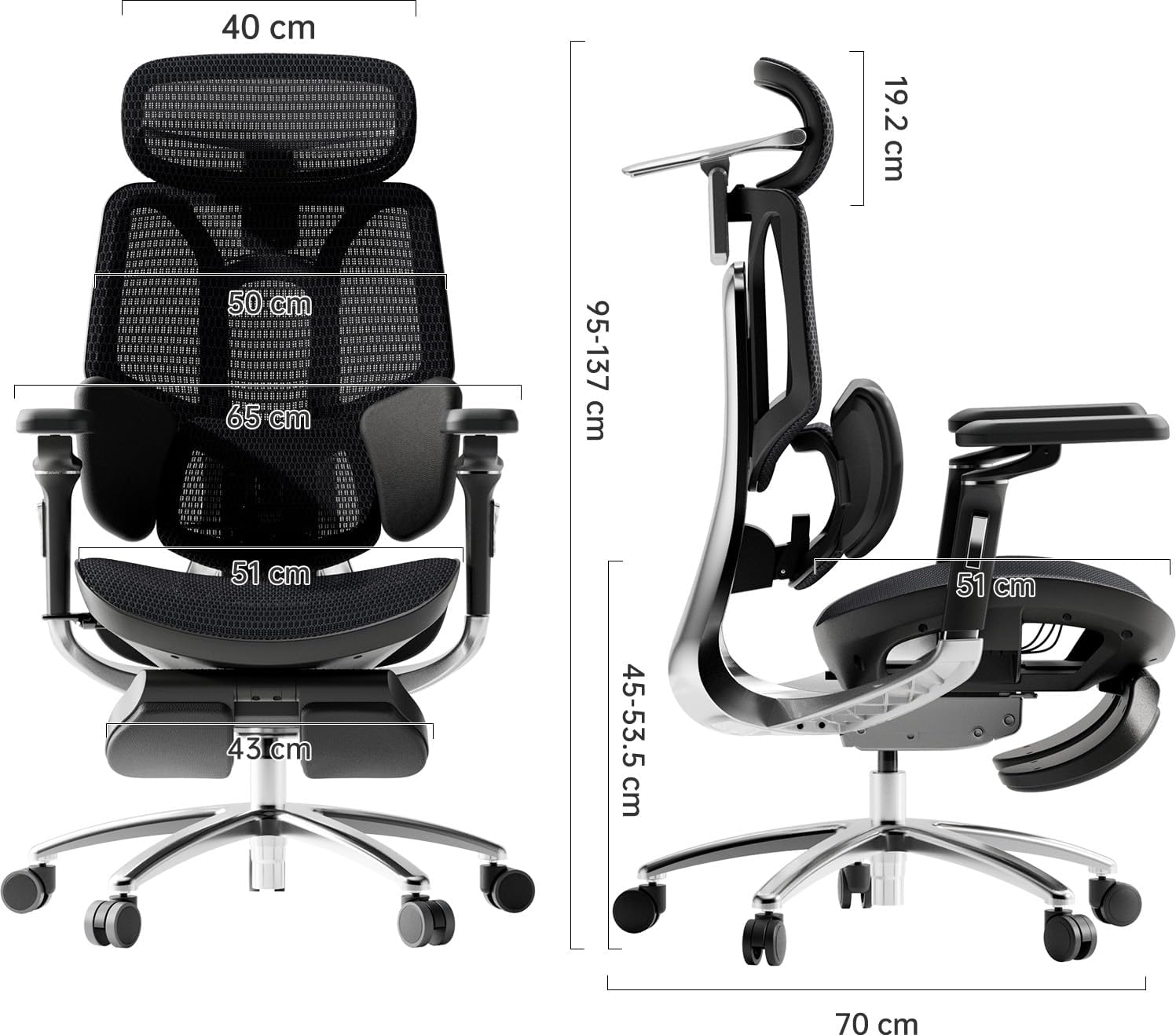 Hbada E3 Ultra Office Chair, Desk Chair, Ergonomic Barbados Ubuy