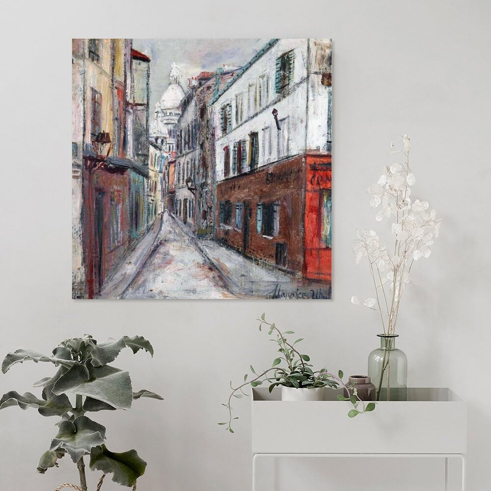 Amazon.co.jp: 絵画ポスターMaurice Utrilloモーリス・ユトリロ