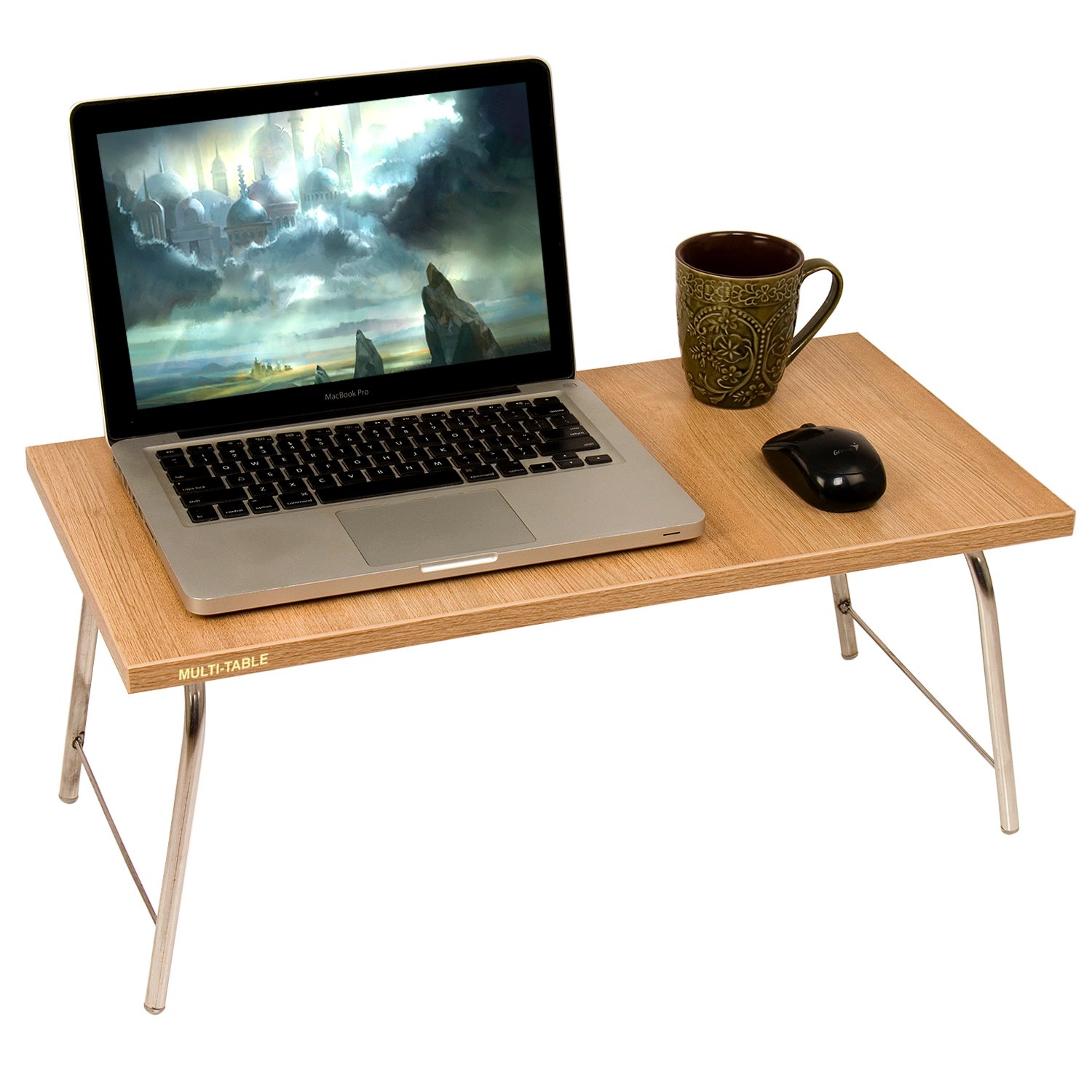 See full amazon price history chart for MULTI - TABLE Multipurpose Foldable Bed Laptop Table | Study Table | Dinner Table with Foldable Stainless Steel Legs and 2mm Edge Binding (Woody) MULTI - TABLE Multipurpose Foldable Bed Laptop Table | Study Table | Dinner Table with Foldable Stainless Steel Legs and 2mm Edge Binding (Woody) (B07FP73LB4) Amazon Price History, Amazon Price Tracker