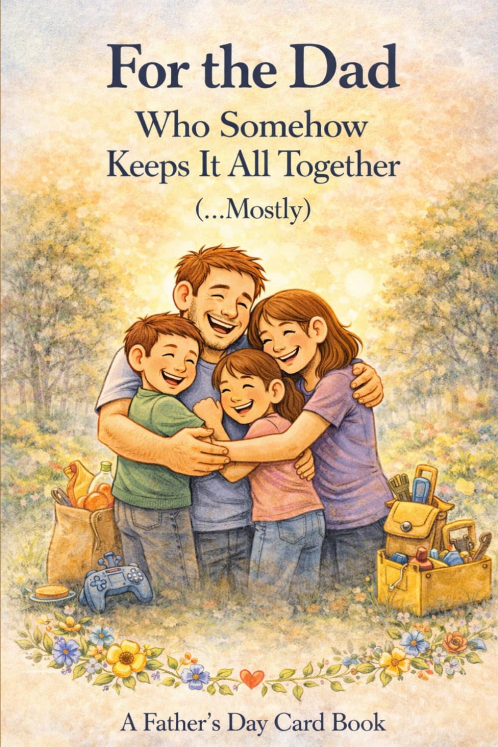 For the Dad Who Somehow Keeps It All Together (...Mostly): A Father’s Day Card Book (The “You’re Doing Fine” Gift Book Series)