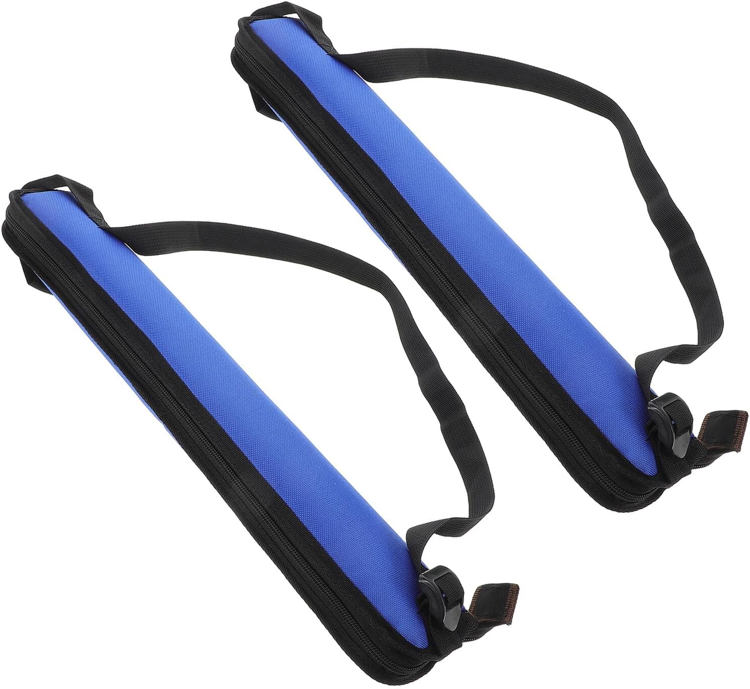 Beavorty 2 Pcs Oxford Cloth Drumstick Bag Holder, Drumstick Mallets Storage Case with 4-pair Capacity, Portable Drum Stick Carrying Bag for Studio, School, and Travel
