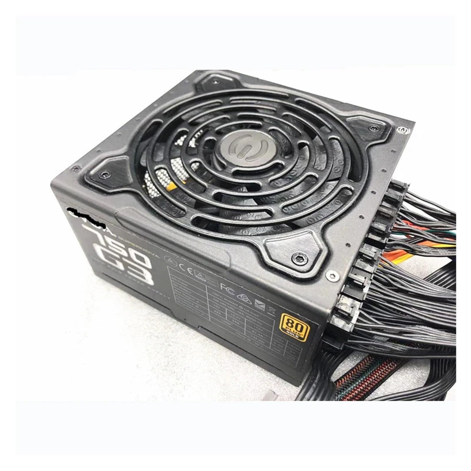 Bloc d'alimentation 750G3 750W modulaire à haute efficacité et ventilation silencieuse