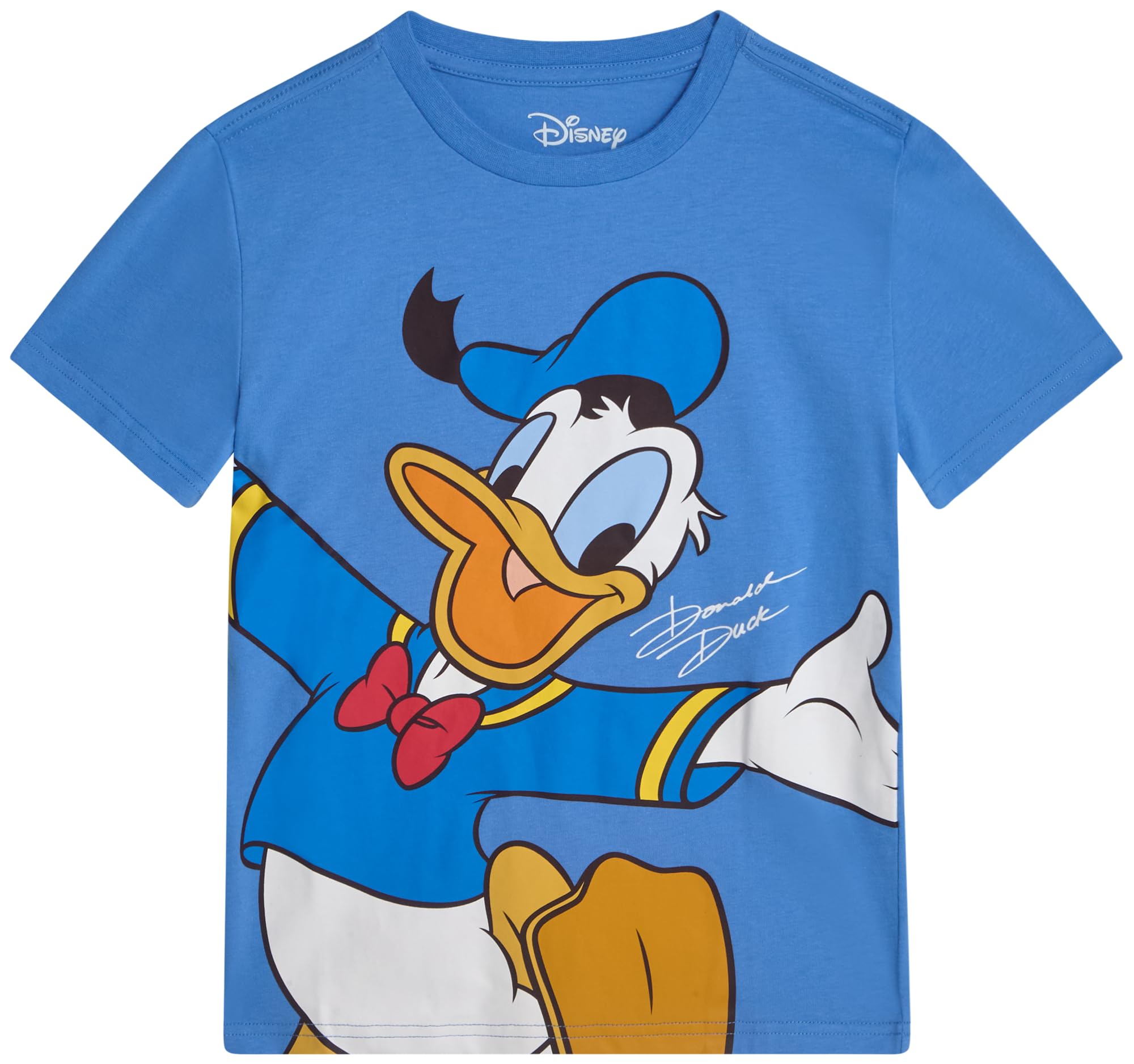 Disney Mickey Mouse and Friends Jungen T-Shirts – 4er-Pack Mickey Donald Duck Goofy & Pluto Kurzarm Grafik T-Shirts für Jungen