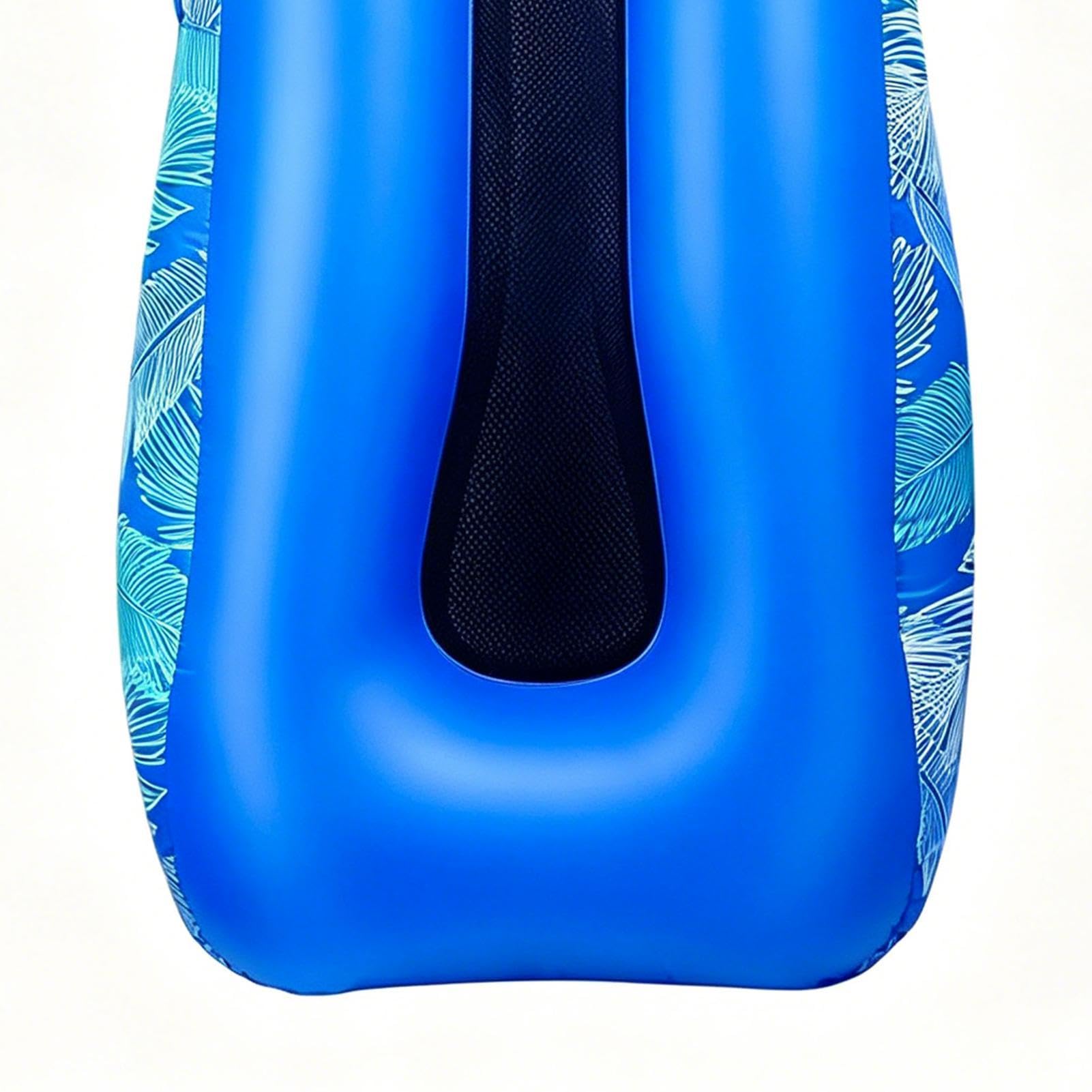 Generico Lettino Sdraio Gonfiabile Da Spiaggia | Divano Gonfiabile da Spiaggia con Tettuccio Parasole | Sdraio ad Aria,per Giardino, Picnic, Patio, Prato, Campeggio, Cortile e Aree Esterne Outdoor
