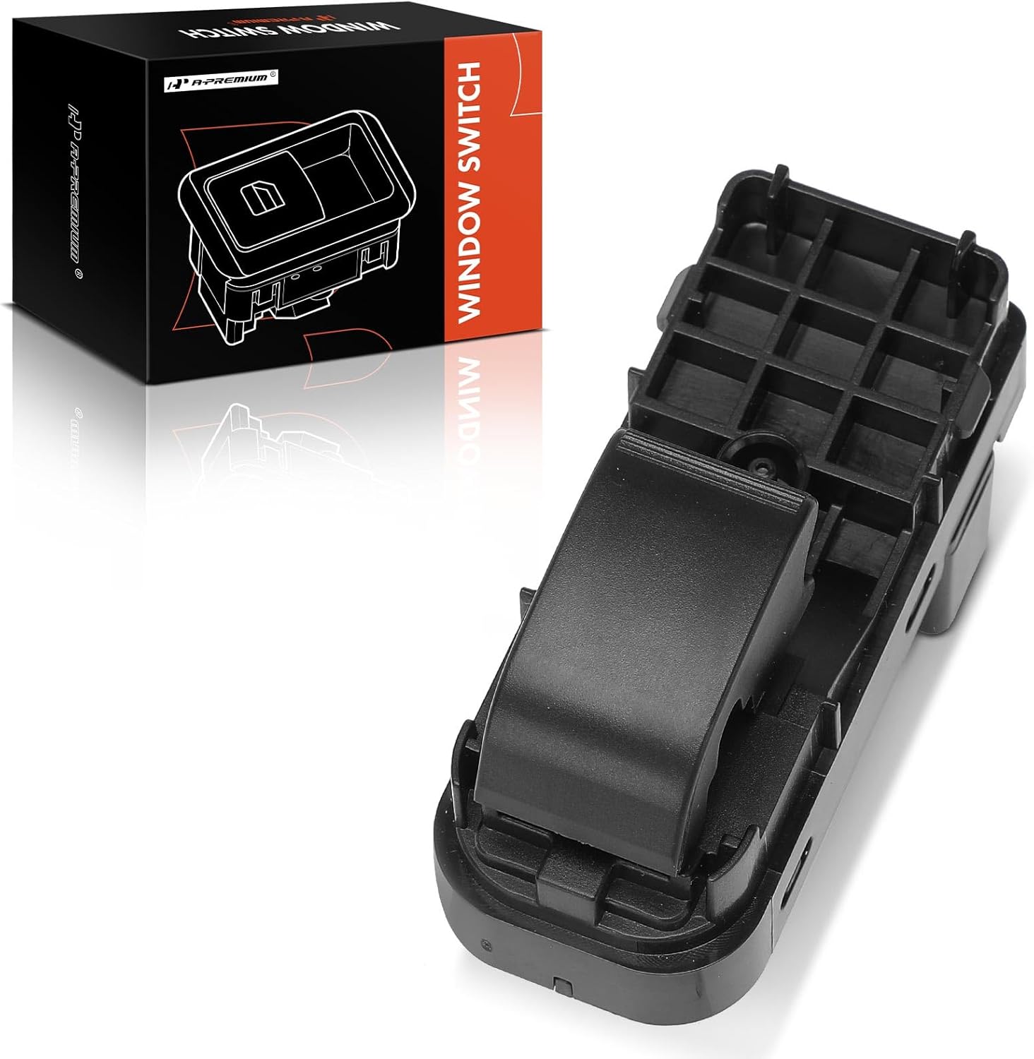 A-Premium Power Window Switch Compatible with Mazda 3 2010 2011 2012 2013, Front Passenger or Rear Side