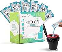 Vista 8 de Gel Absorbente para Inodoro Portátil, Polvo para Inodoro Portátil Polvo para Excremento y Orina para Acampar Senderismo al Aire Libre