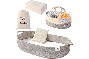 Changing Basket for Baby with Essential Accessories