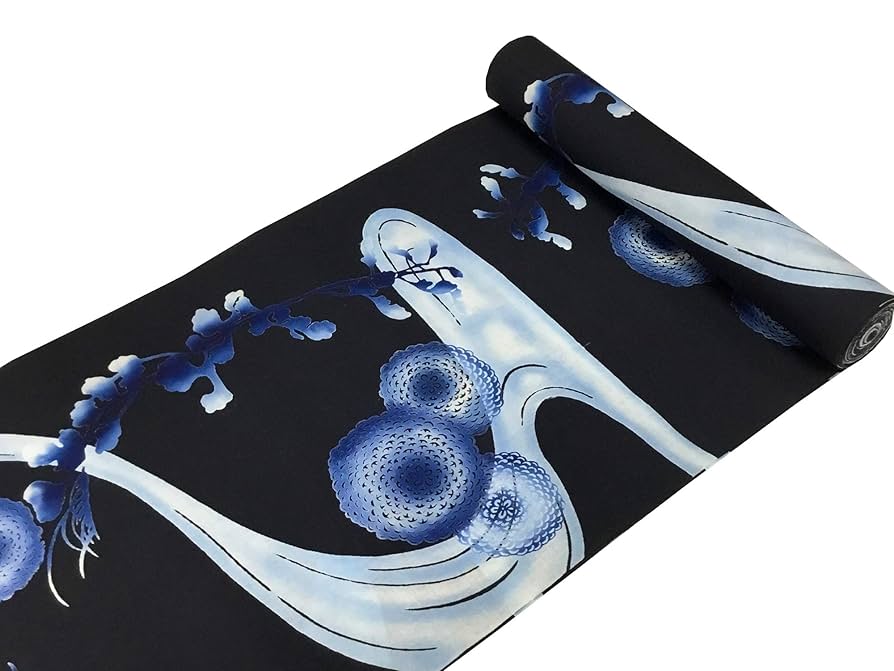 Amazon.co.jp: 三勝染 江戸元禄染 ゆかた 綿100%【日本製】浴衣