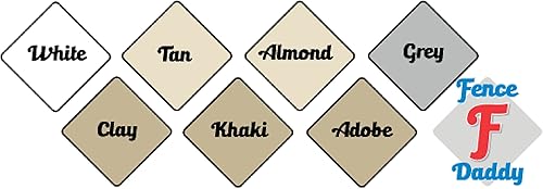 Vista 11 de Cerco de vinilo, kit de reparación, Blanco