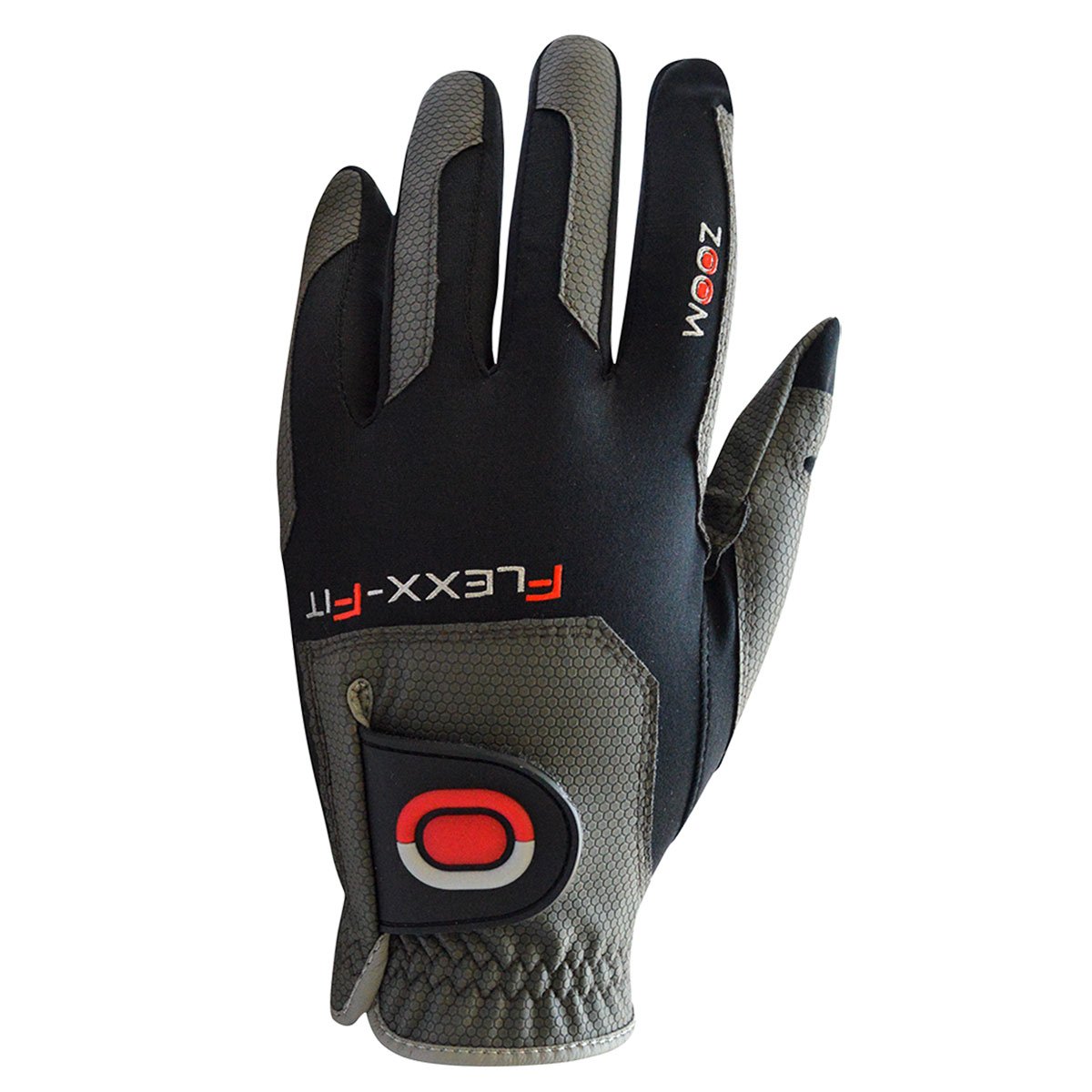 ZOOM WEATHER Flexx Fit Herren Golfhandschuhe Linkshand (Schwarz)