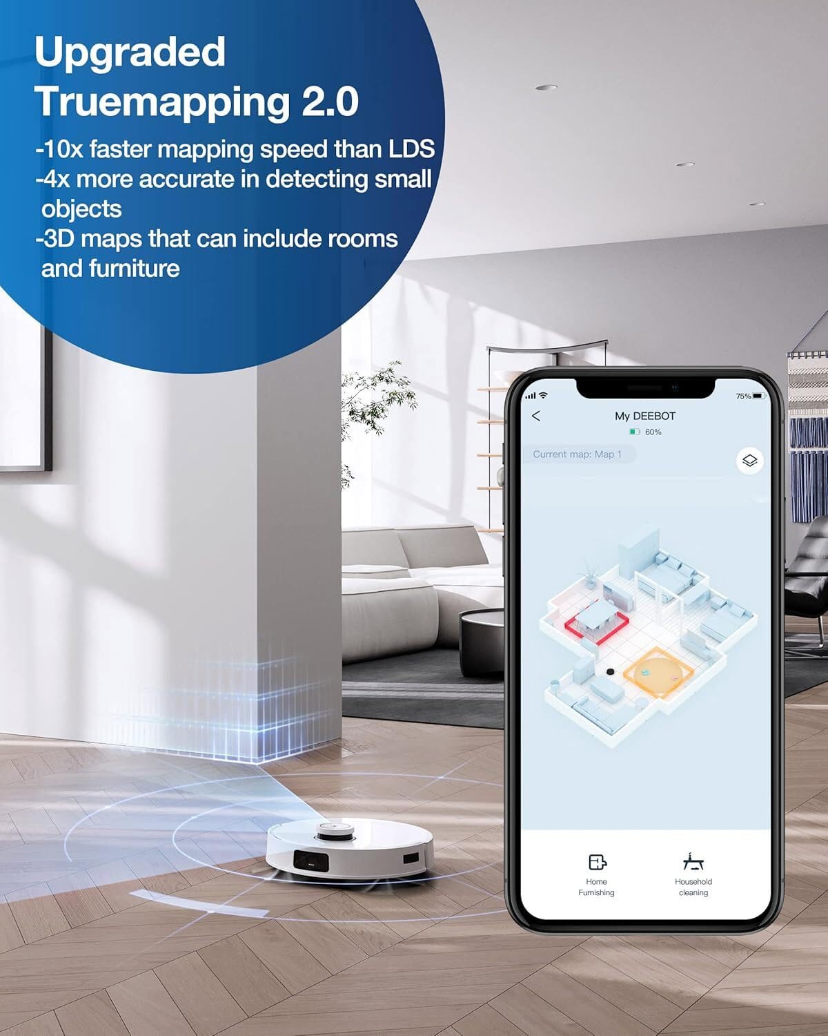 Amazon.com: ECOVAS T10 Plus Robot Vacuum and Mop Combo with Auto