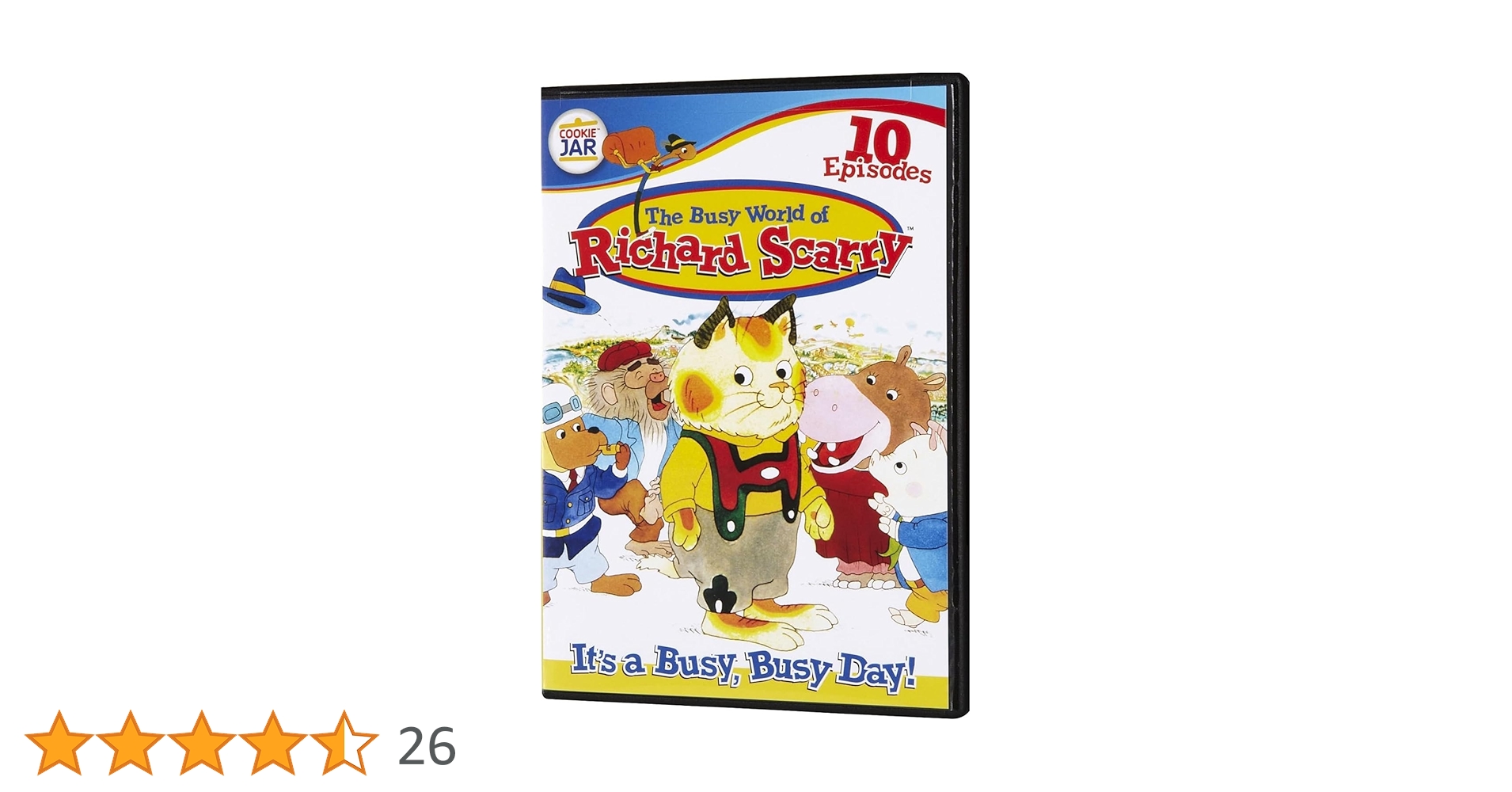 Amazon.co.jp: Busy World Richard Scarry Busy Busy Day 10 Eps