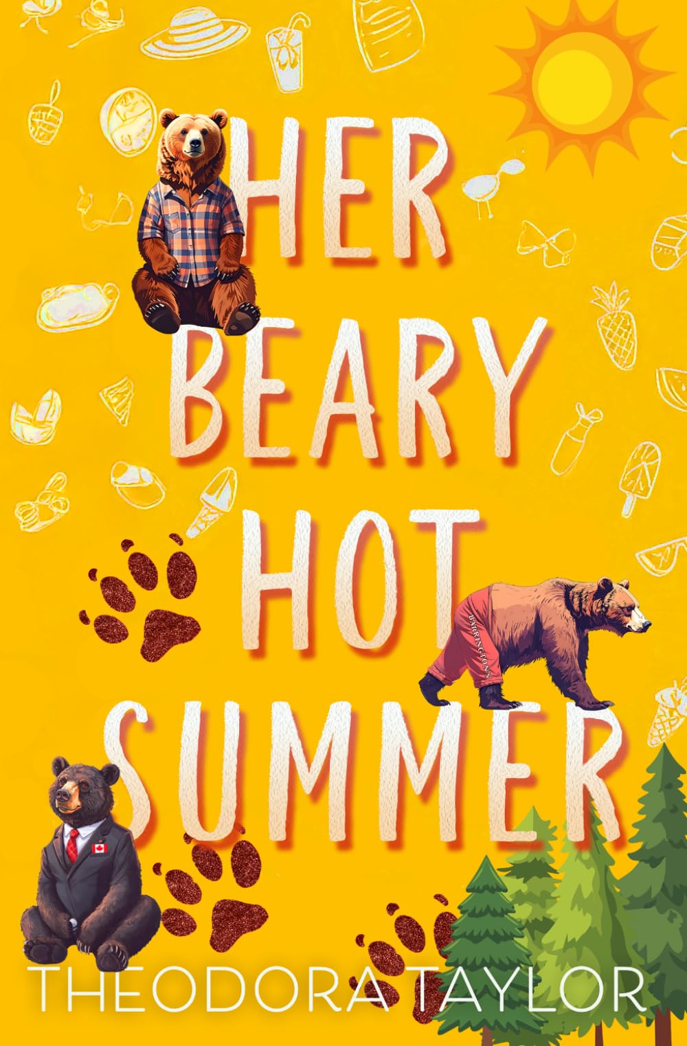 Her Beary Hot Summer: Eine heiße Bären-Shifter-Reverse-Harem-Romance (Willkommen in Bear Mountain)