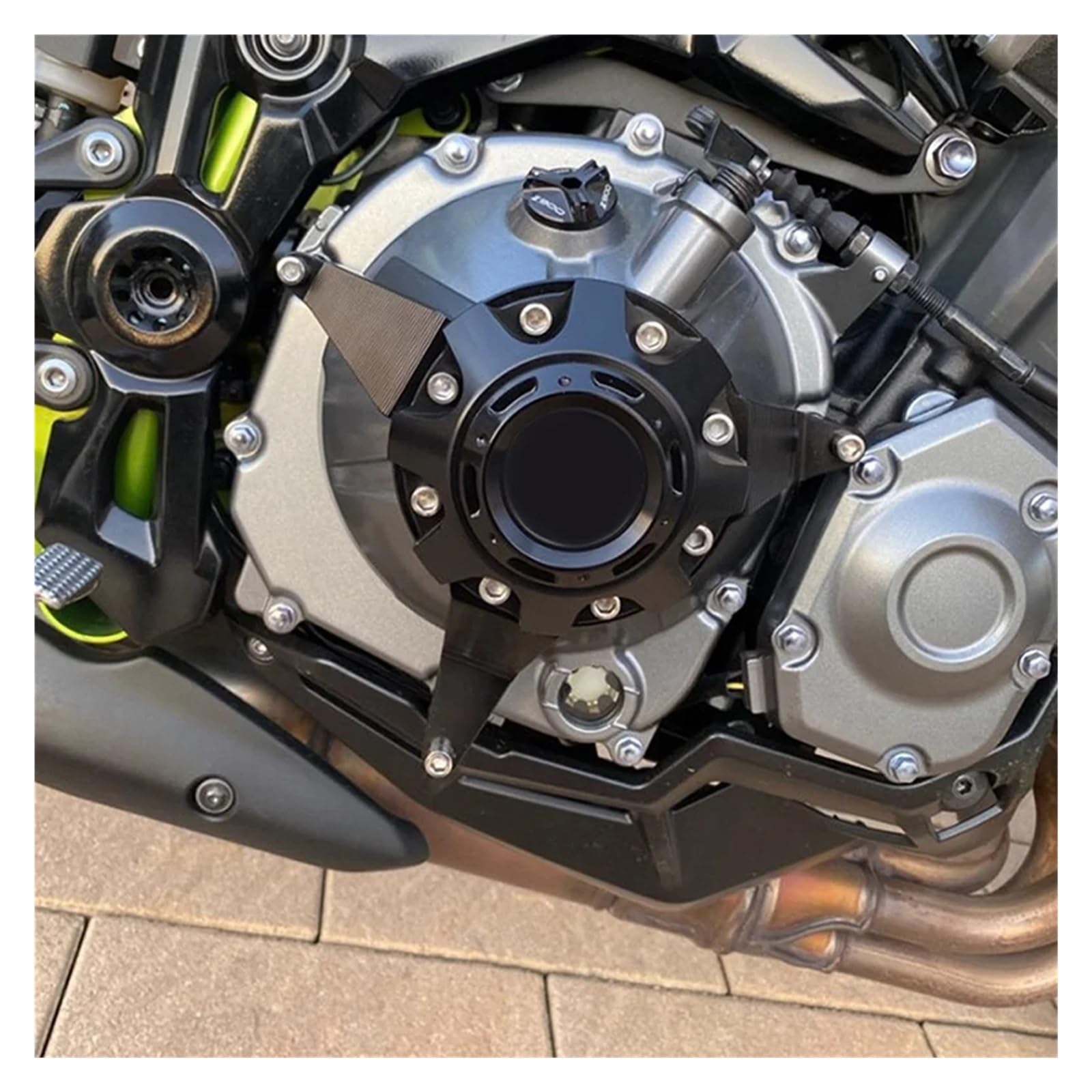 Handschützer Motorrad-Handschützer Für Z900 Z 900 SE Z1000R 2017-2024 | Motorrad-Motorschutzschutz, Antikollisionsschutz, Zubehör 2025(GREEN SET)