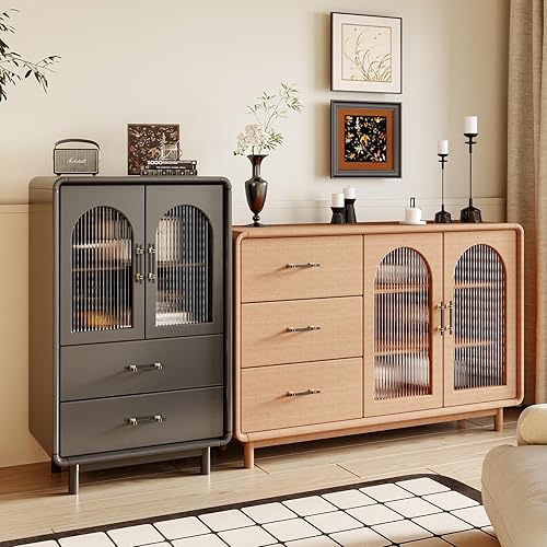 Miniatura 6 de Paquete de 25 tiradores de gabinete negros de 5 pulgadas, manijas de gabinete de color negro mate, manijas de gabinete de cocina negras y doradas,