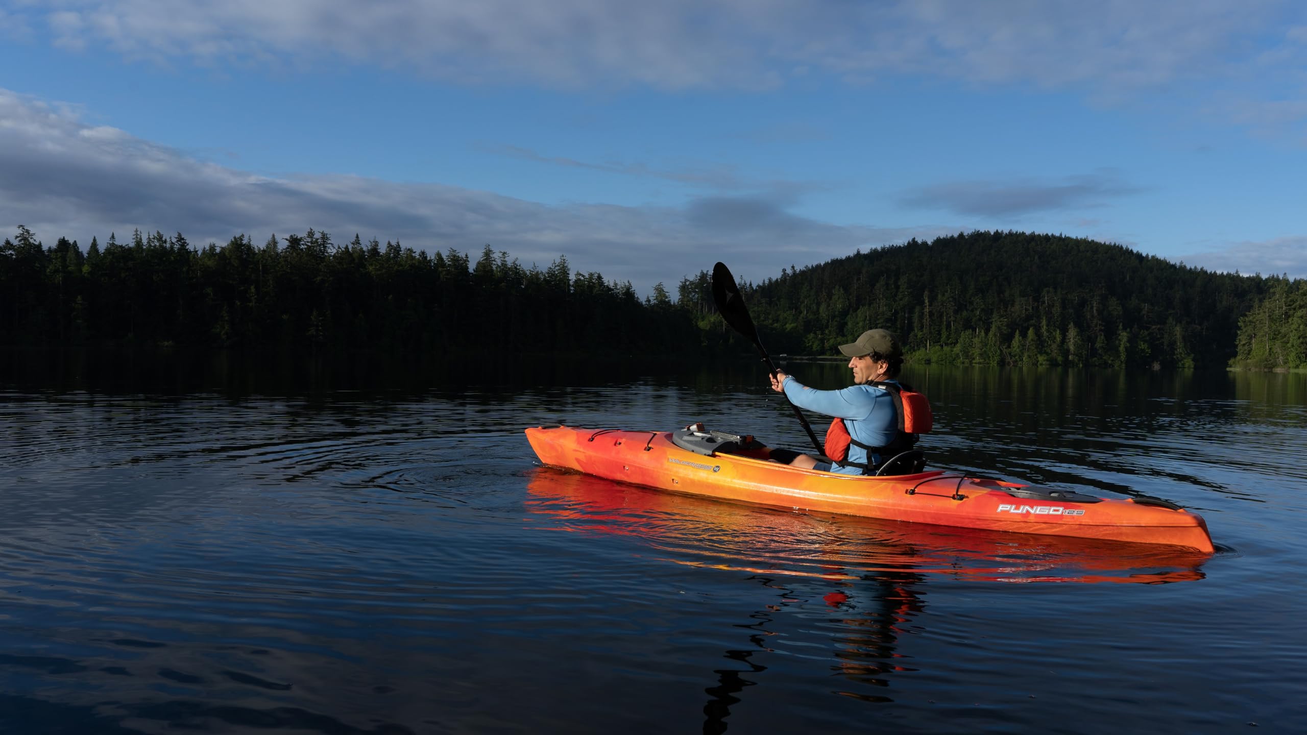 Wilderness Systems Pungo 125 | Sit Inside Recreational Kayak | Features Phase 3 Air Pro Comfort Seating | 12' 6