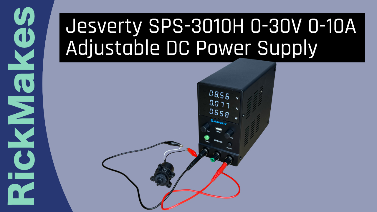 Watch Jesverty SPS-3010H 0-30V 0-10A Adjustable DC Power Supply on