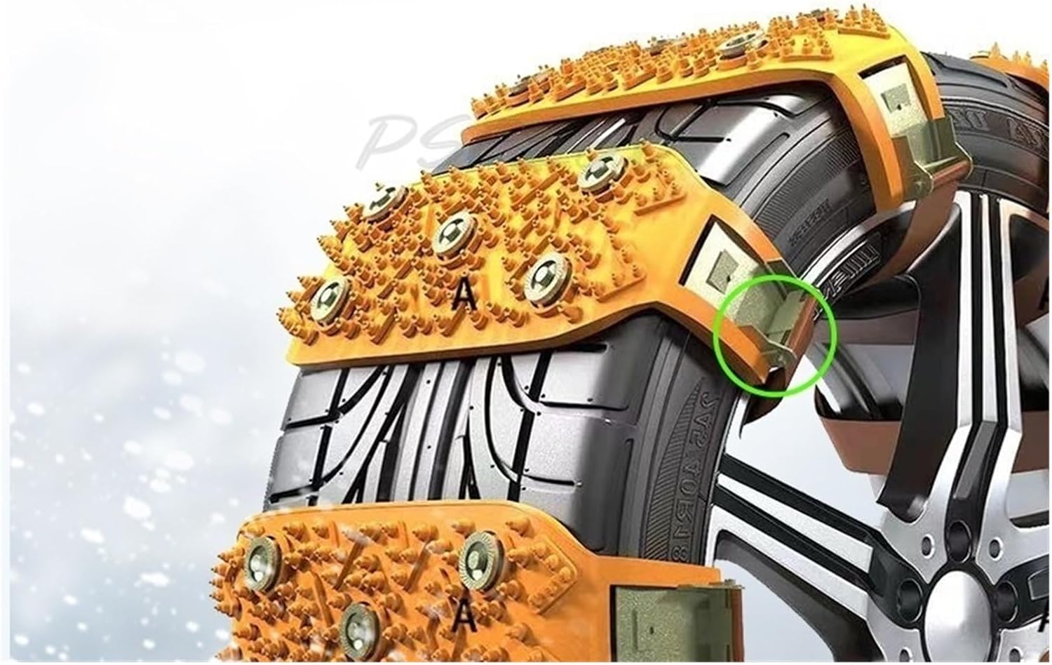 Car -skid Chains Off-road SUV kup Trucks General Snow Mud Thick Iron Chains Tires -skid Chains