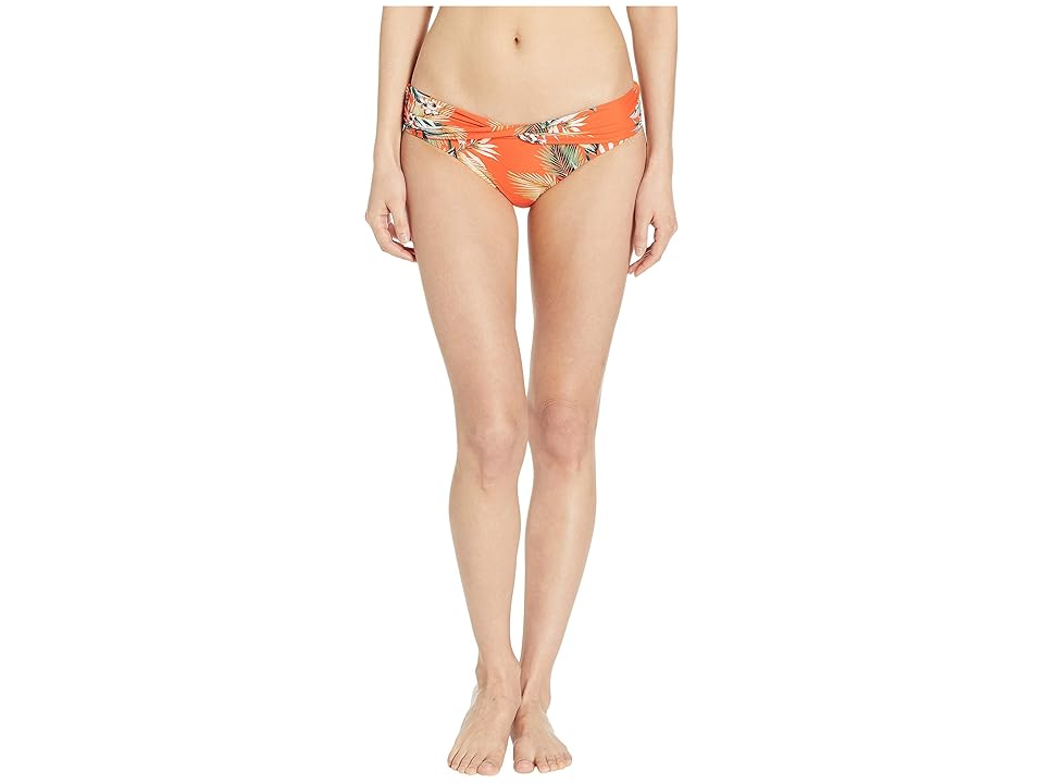 

Seafolly Ocean Alley Twist Band Mini Hipster Bikini Bottom (Tangelo) Women's Swimwear, Yellow