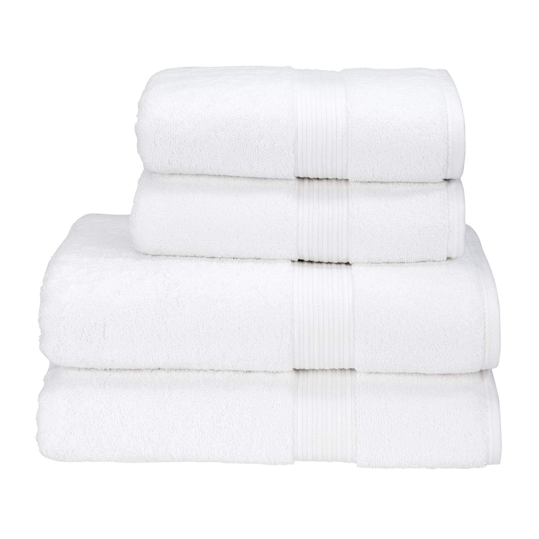Christy Supreme Hygro Bath Sheet Towel - 100% Supima Cotton - White - Luxury Absorbent Quick Dry