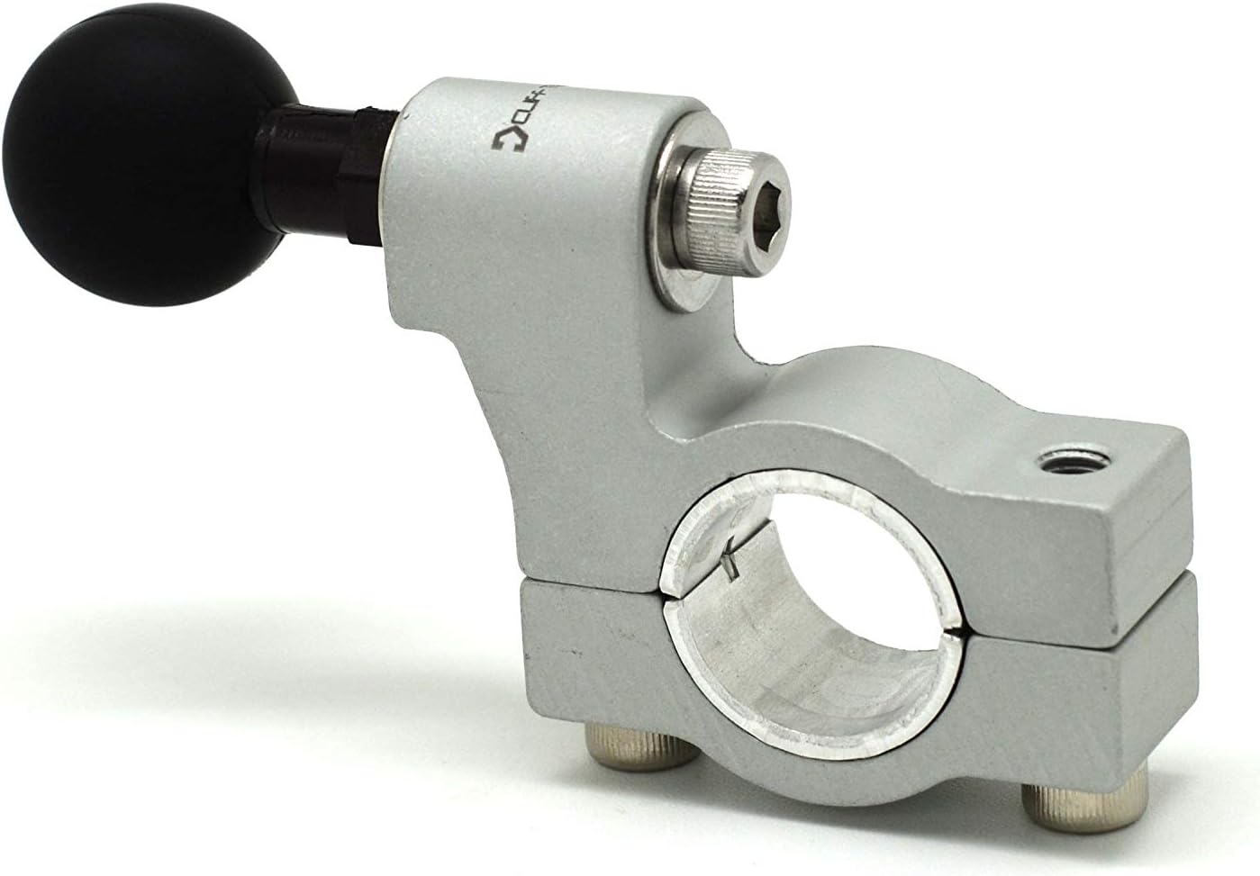 Cliff Top Motorcycle 22.2 mm (7/8 Inches) and 25.4 mm(1 Inch) Handlebar Mounting Base with 1 inch Ball (110g)