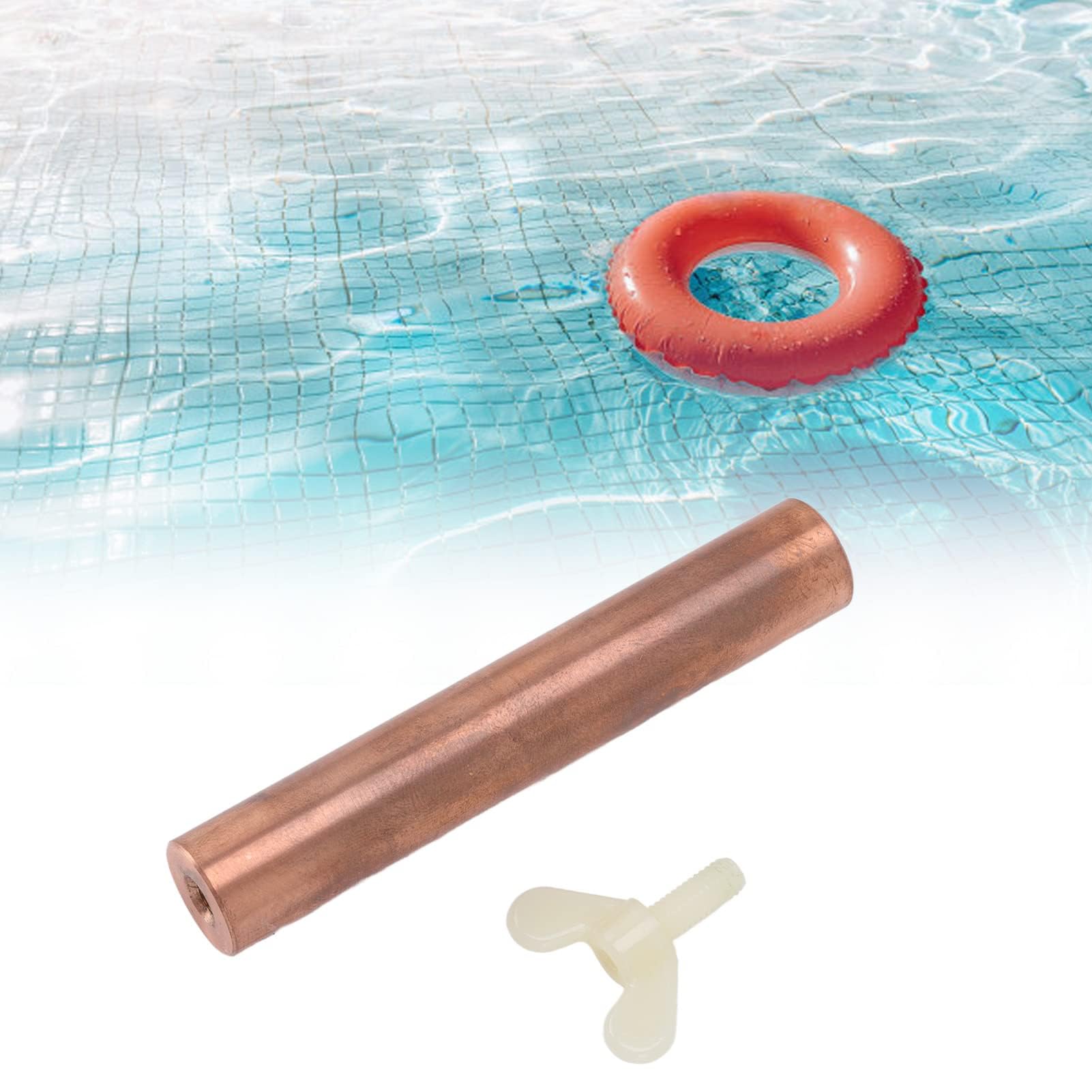 Ionizador Solar de Cobre para Piscina de Reemplazo de Ánodo Alta Eficiencia para Mantenimiento de Agua