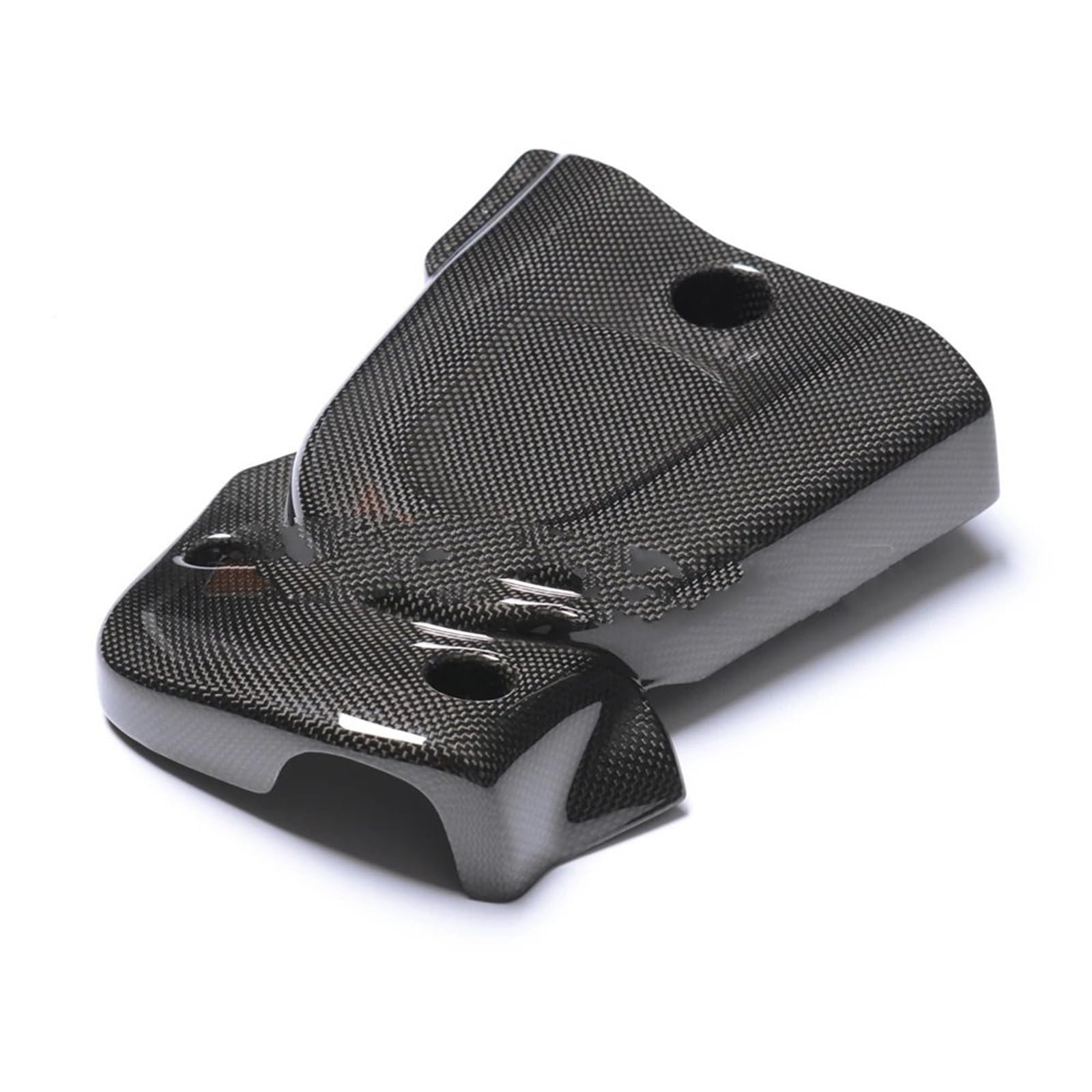 Front SprocketProteggere il capo Coperchio della cinghia di distribuzione, pignone motore, catena, in fibra carbonio, adatto per Buell XB9 XB12 Firebolt(Twill)