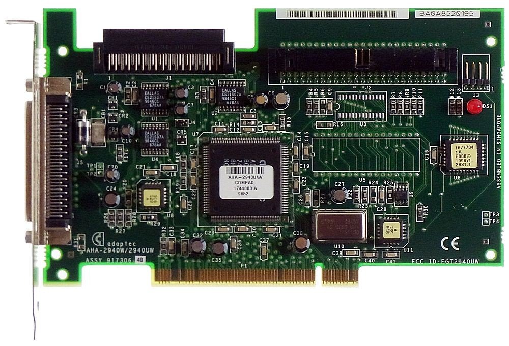 PCI Adaptec AHA de 2940uw controlador SCSI Ultra Wide Compaq PNP id9138 5