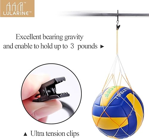 Miniatura 7 de Paquete de 84 anillos de cortina con clips de 1.26 pulgadas de diámetro interior, anillo de cortina de metal con clips compatibles con cortineros de