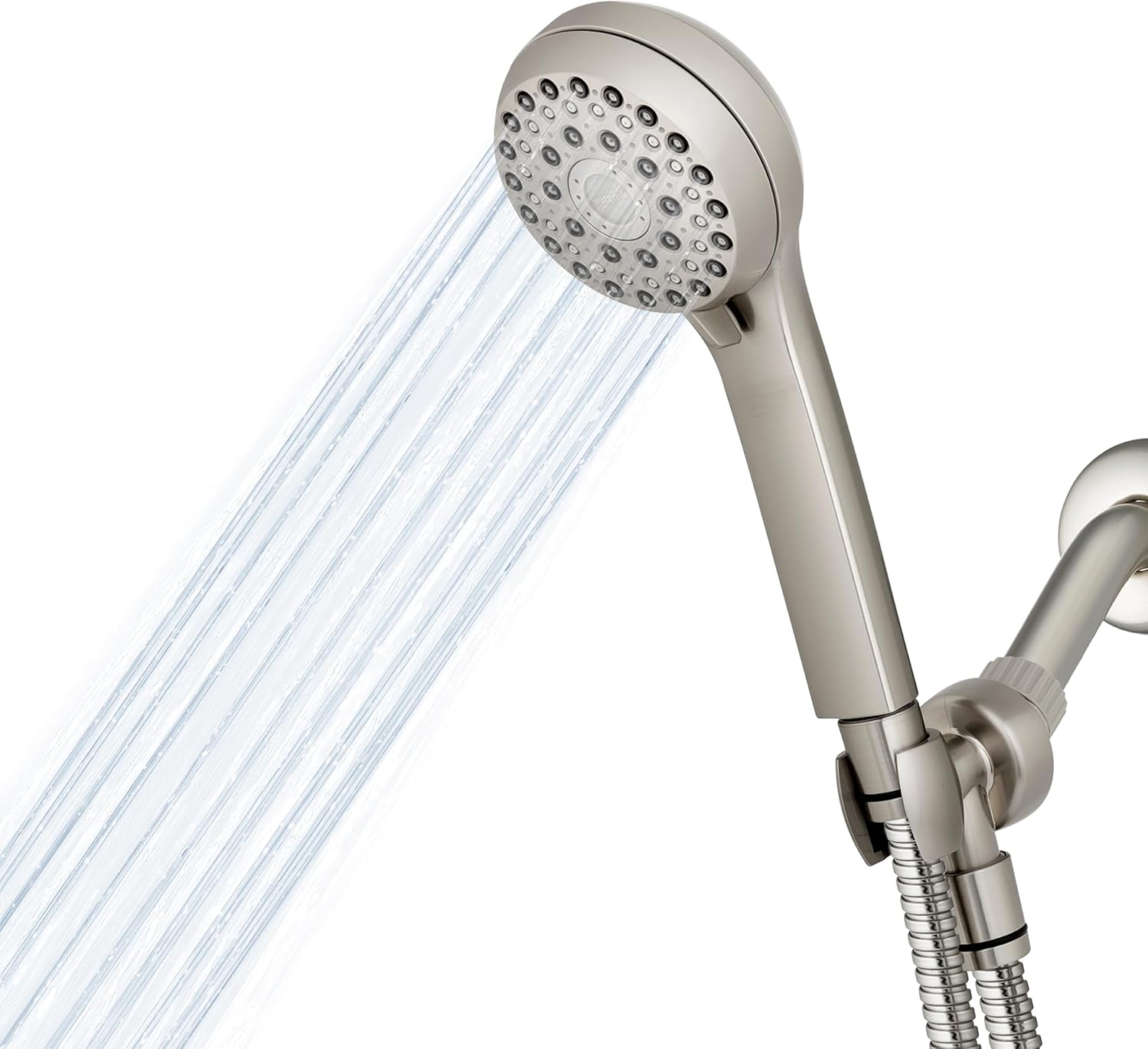 Waterpik High Pressure Hand Held Shower Head With Hose, PowerPulse