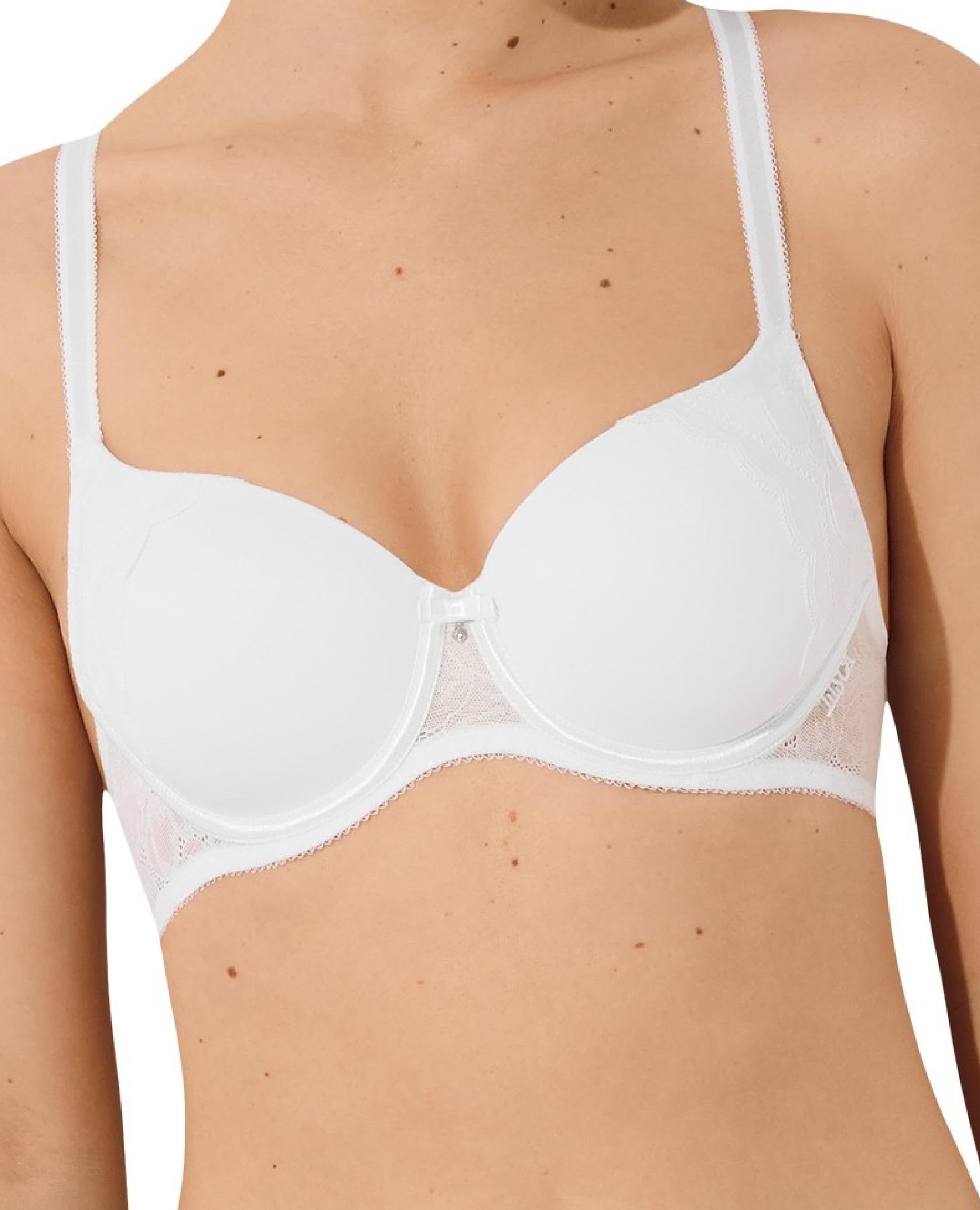 Lisca Women's Blanc Padded Bra For Evelyn B À E