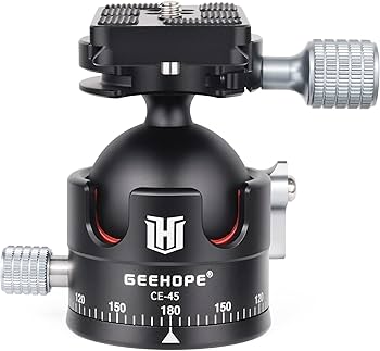 Amazon | Geehope 自由雲台 ボール雲台 25KG耐荷重 45MMボール直径