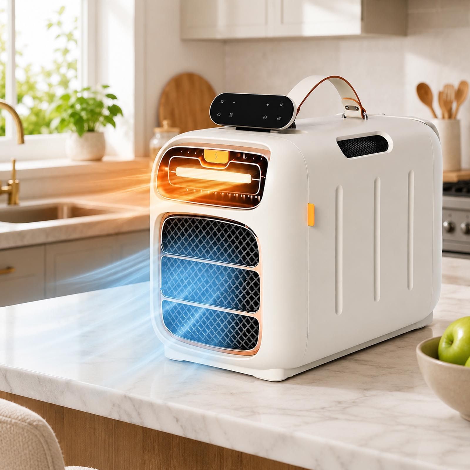 lealovengzh Portable Air Conditioner 4700BTU – AC/Heat/Dehumidifier