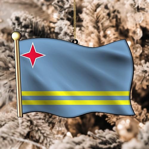 Vista 38 de Adorno acrílico de Navidad de Filipinas, decoración de árbol de Navidad, adorno de Navidad nacional para niños, bandera de Filipinas, banderas