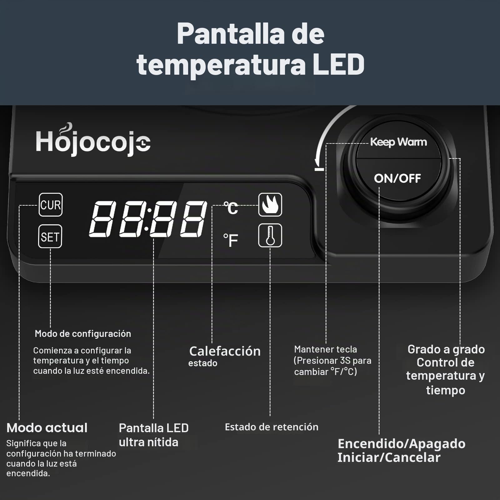 Hervidor Agua Eléctrico,Tetera Gooseneck,Pour Over Kettle & Coffee Kettle,100% Acero Inoxidable,Calentamiento Rápido de 1200W,1 Litro, Negro