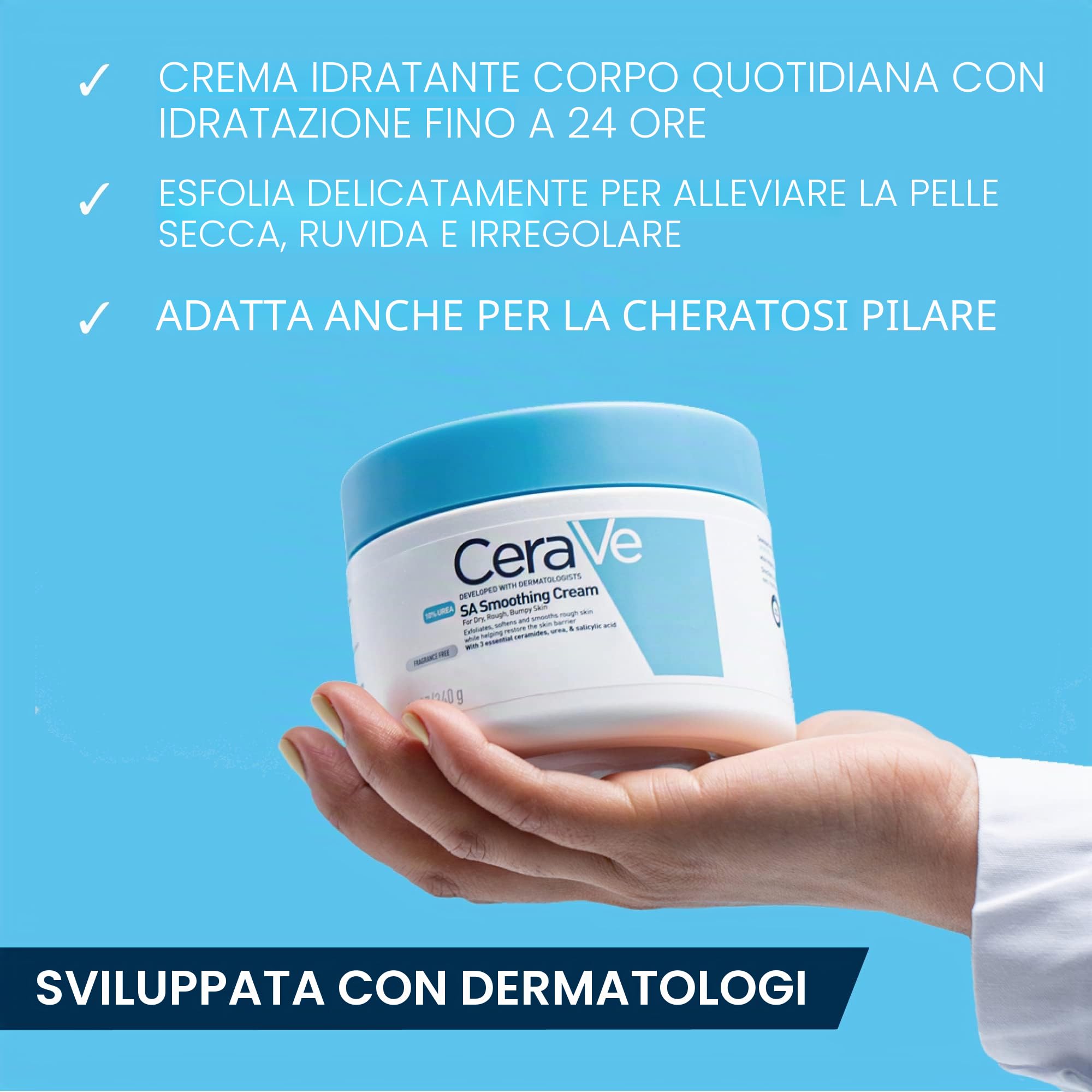 Cerave Crema Levigante SA 340GR