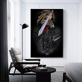 ベルセルク　プリントキャンバスアート ベルセルク キャンバスアート - メルカリ