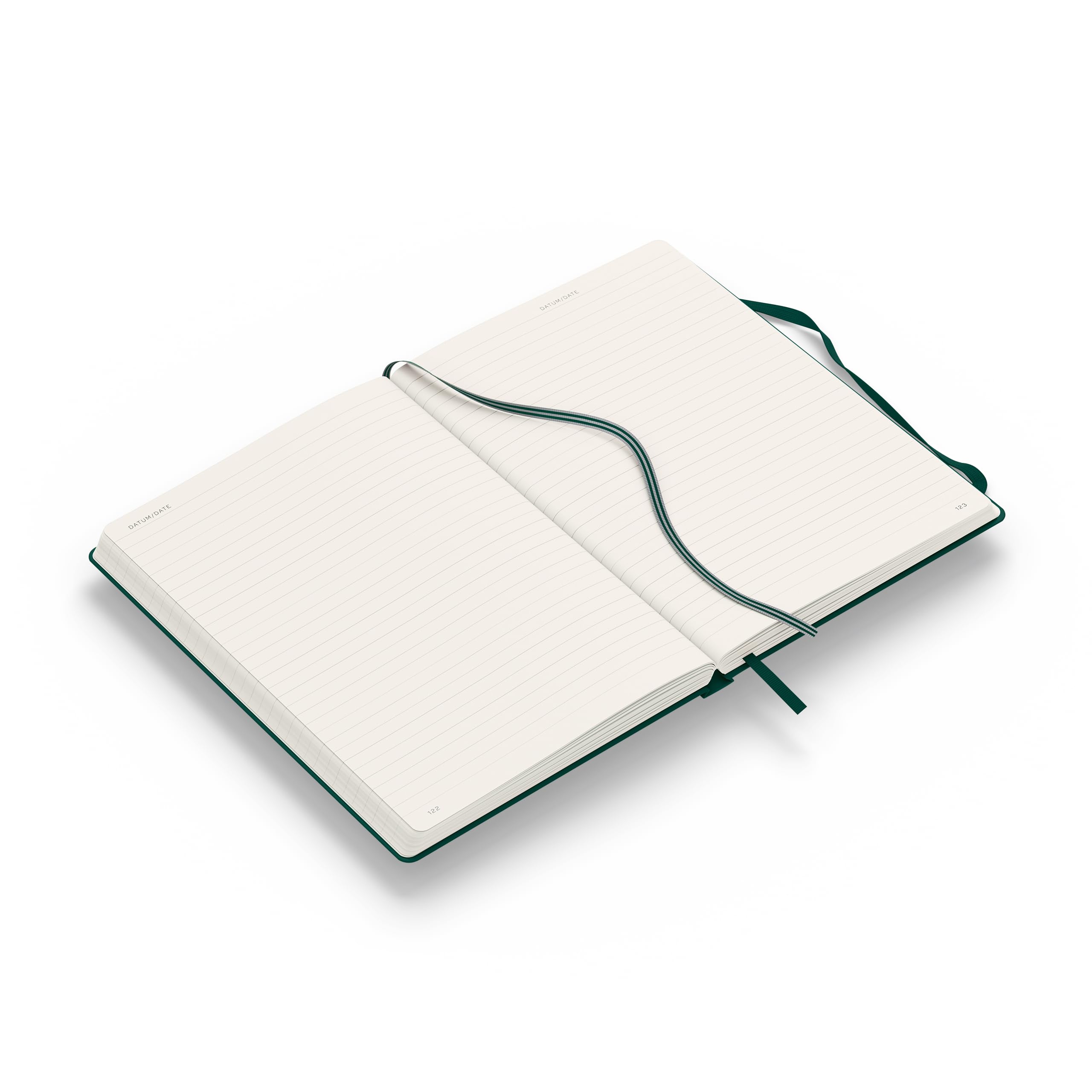LEUCHTTURM1917 Taccuini Medium A5 Copertina rigida 251 pagine numerate Forest Green Righe