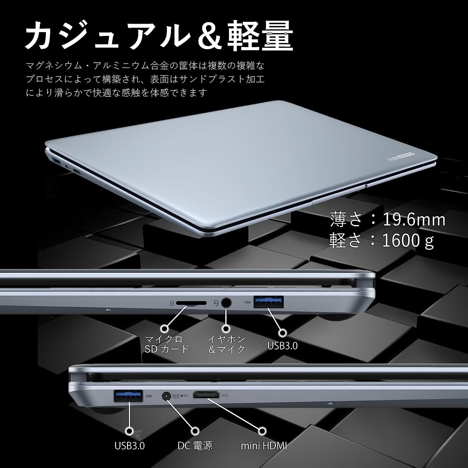 Amazon.co.jp: IPASON ノートパソコン MaxBook P1X 15.6インチワイド