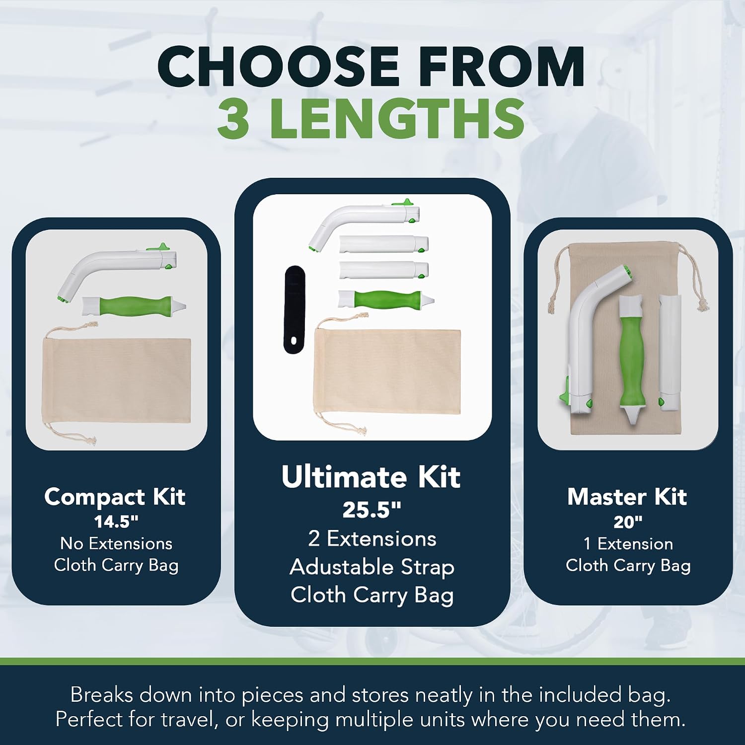 FreedomWand Ultimate Kit 25.5 Inches, Toilet Aid, Reacher Tool for Seniors image 4