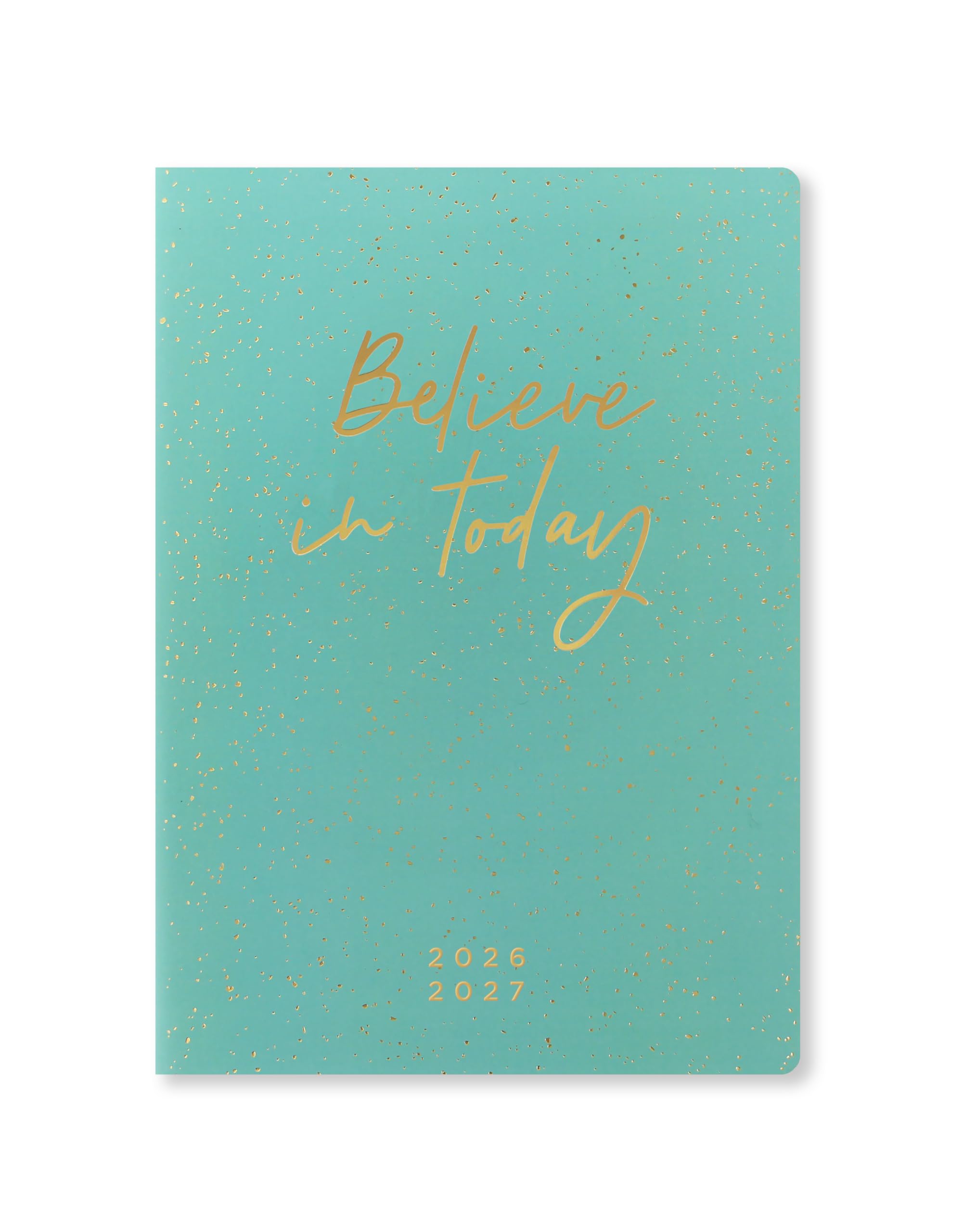 Letts of London Inspire A5 academic 2026/2027 week to view diary - Green 27-031389